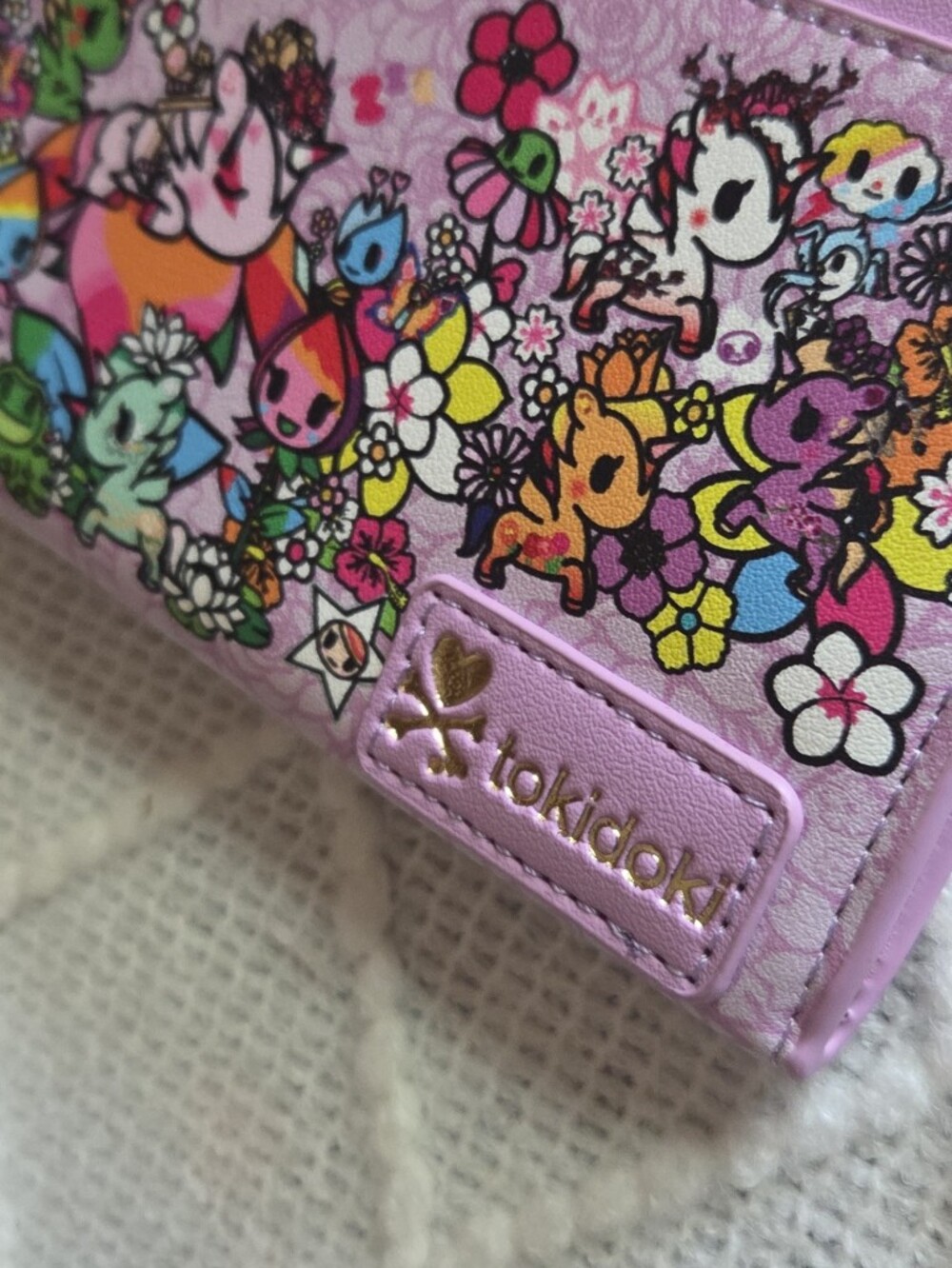 Tokidoki Unicorno Floral Cardholder Wallet - Picture 3 of 11